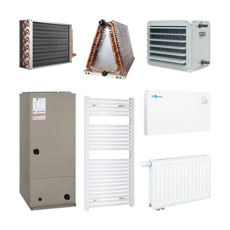 Heating and cooling unit