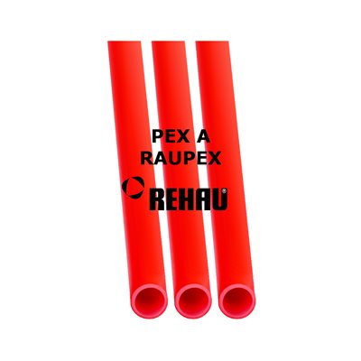 Raupex tubing 1" (20' straight lengths) with oxygen bar