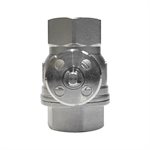 Corps de valve 2 voies en acier inoxydable