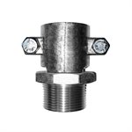 Adapteur fileté mâle 1" x Pex  1-1 / 4" bolté Stainless