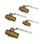 Lead Free brass ball valve solder