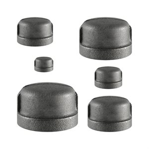 Bouchon Femelle en acier noir malléable