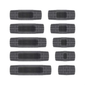 Mamelon en acier noir longueur fermé à 24"
