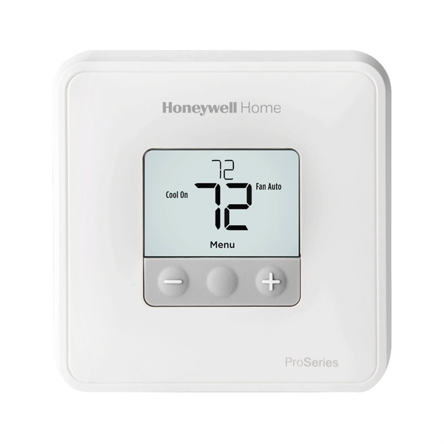 Thermostat Programmable Honeywell TB7100A1000 - Multivitesse, 2 étages Froid - Blanc 24V