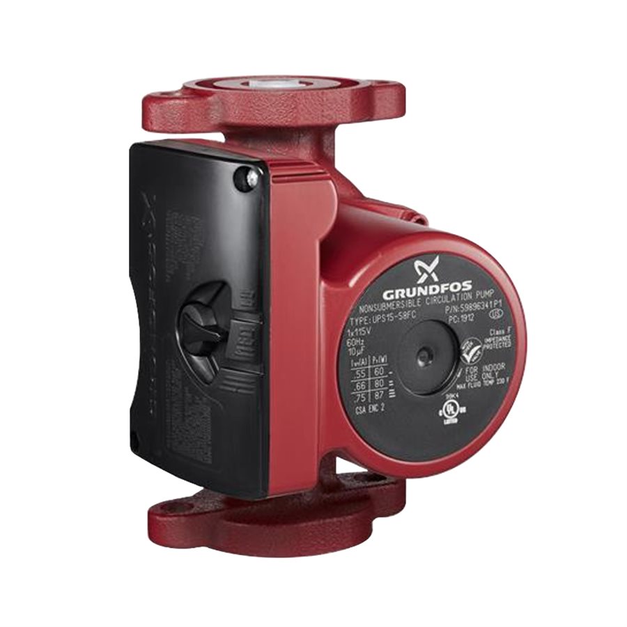 Grundfos circulator pump UPS 1558FC