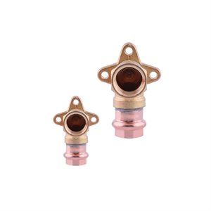 Coude Cuivre 90° à oreille basse x 1 / 2" Press