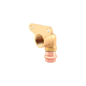 Coude 90 degrés 1 / 2" oreille Haut x 1 / 2" press