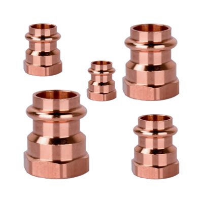 Adapteur 1-1 / 4" fileté femelle x 1-1 / 4" press