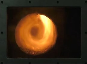 Combustion en action
